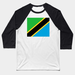 Tanzania flag Baseball T-Shirt